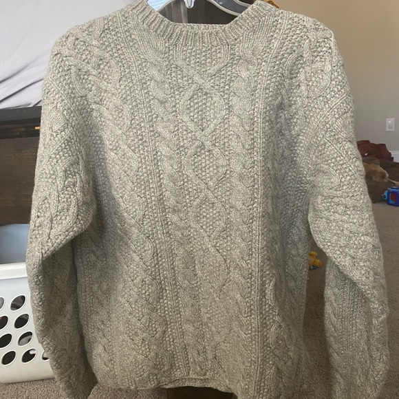 J. Crew Other - Men’s Vintage J. Crew Hand knit 100% Shetland Wool Sweater size L